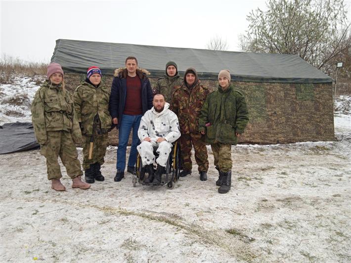 Завершился полевой выход военно-патриотического клуба имени Героя России Вячеслава Воробьёва