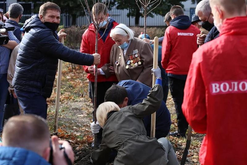 В Лермонтове оркестр Росгвардии принял участие в акции "Капсула Памяти"