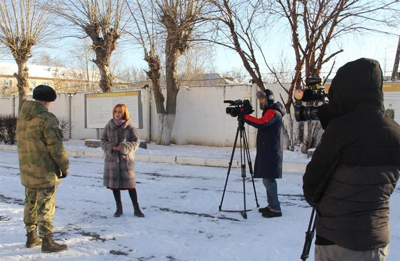 Кинологи Росгвардии стали героями популярной программы тюменского телевидения (видео)