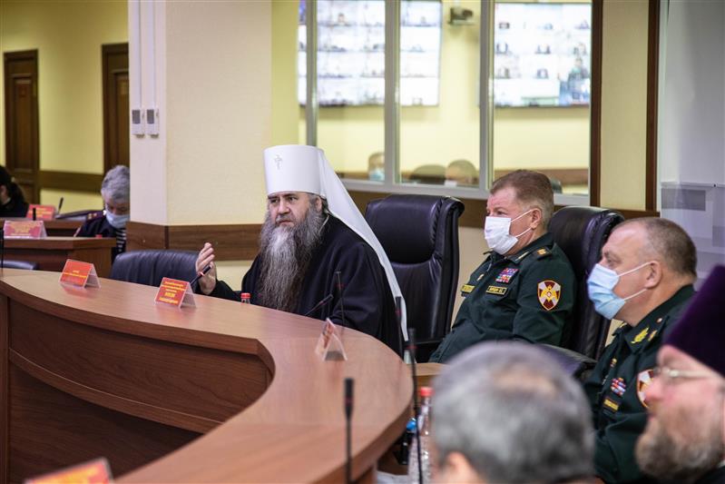 В Нижегородской области проходит оперативный сбор с руководящим составом Приволжского округа Росгвардии