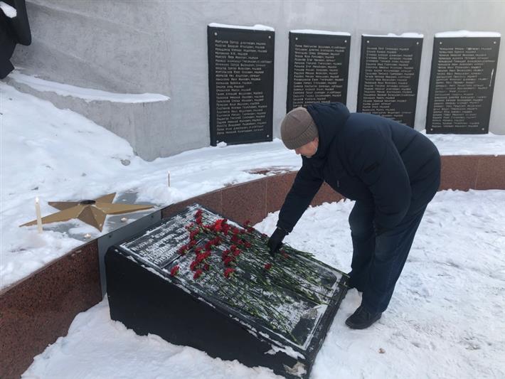 В Зауралье представители Росгвардии почтили память фронтовиков, умерших от ран в госпиталях