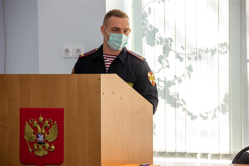 На Кубани представители Росгвардии обсудили повышение качества охранных услуг