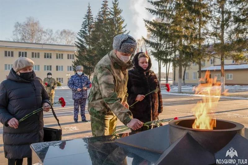В Центральном округе Росгвардии прошли мероприятия, посвященные Дню  Героев Отечества