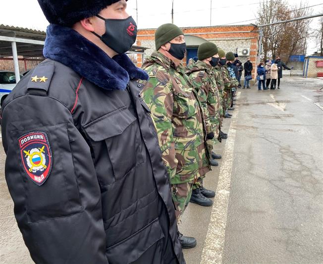 Заместитель начальника Управления Росгвардии по Волгоградской области проверил организацию службы стационарного поста «Чапурниковский»