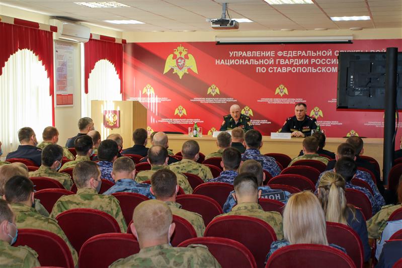 В Ставрополе представлен новый руководитель краевого управления Росгвардии 