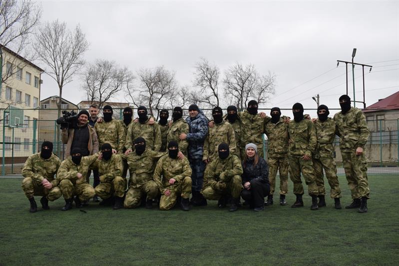 Съемочная группа телеканала НТВ побывала в  дагестанском управлении Росгвардии
