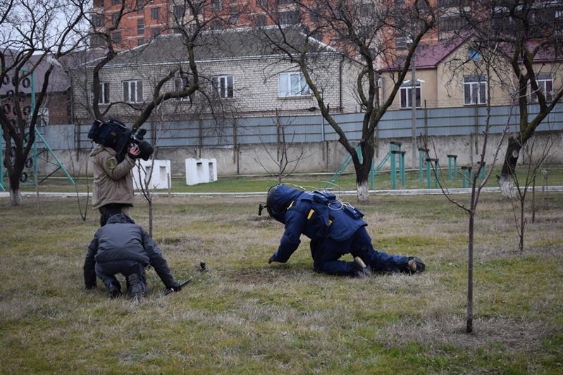 Съемочная группа телеканала НТВ побывала в  дагестанском управлении Росгвардии