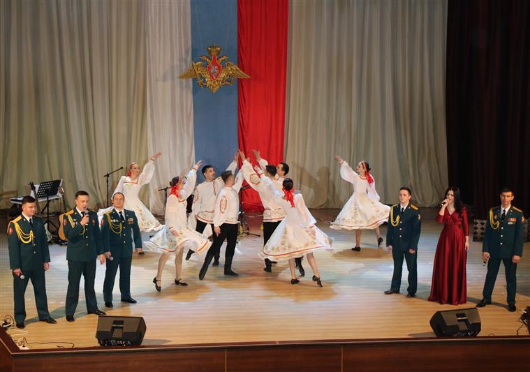 Во Владикавказе состоялся концерт ансамбля песни и пляски Северо-Кавказского округа Росгвардии
