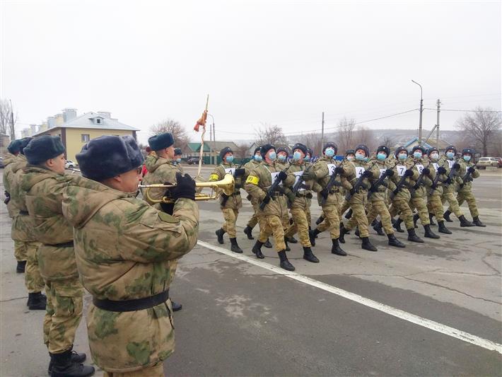 Росгвардейцы примут участие в параде Победы в Волгограде