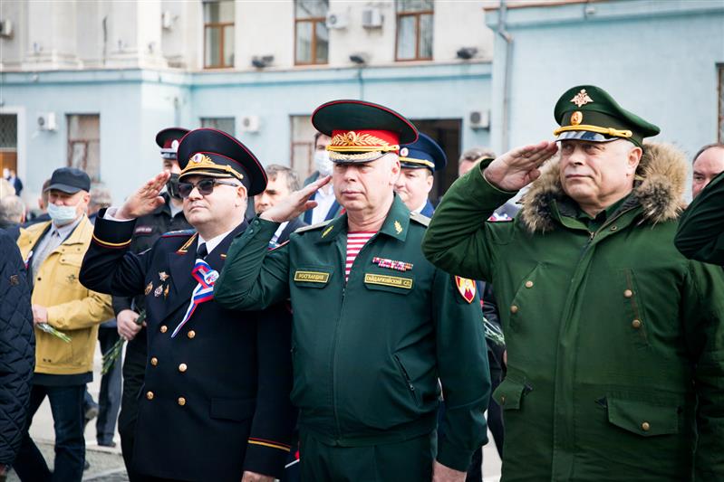Росгвардия приняла участие в мероприятиях, посвященных Дню воссоединения Крыма с Россией