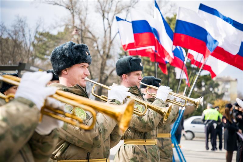 Росгвардия приняла участие в мероприятиях, посвященных Дню воссоединения Крыма с Россией