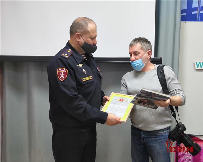 Начальник Управления Росгвардии по Тюменской области встретился с журналистами региональных СМИ (видео)