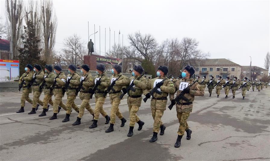 Росгвардейцы примут участие в параде Победы в Волгограде