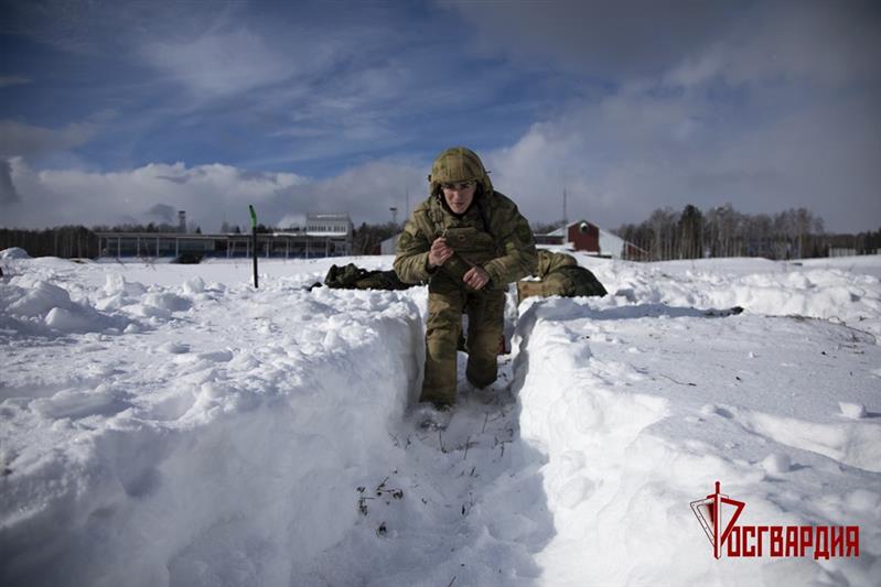 В Уральском округе Росгвардии состоялся сбор арткорректировщиков спецназа (видео)