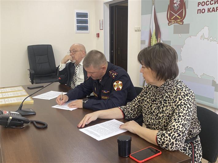 В Управлении Росгвардии по Карачаево-Черкесской Республике состоялся круглый стол с представителями общественных организаций региона