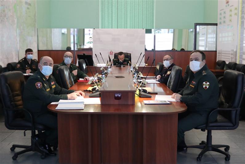 В Северо-Западном округе Росгвардии состоялось заседание военного совета