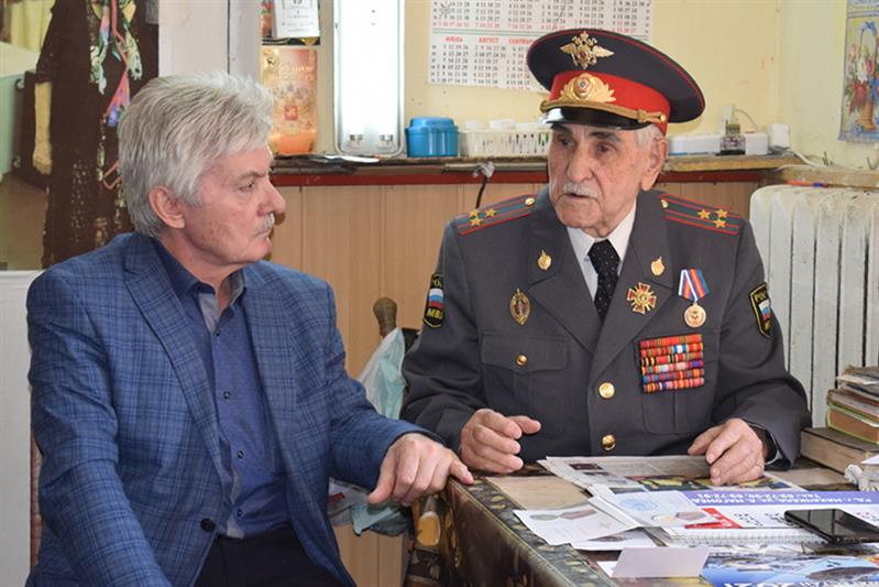 В Дагестане росгвардейцы присоединились к ведомственной акции «Ветераны Росгвардии»