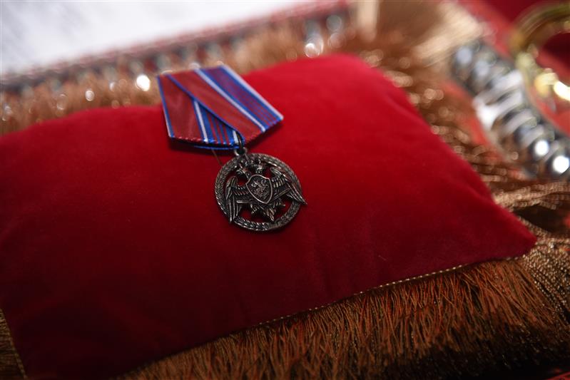 В грозненском соединении Росгвардии отпраздновали юбилей ведомства