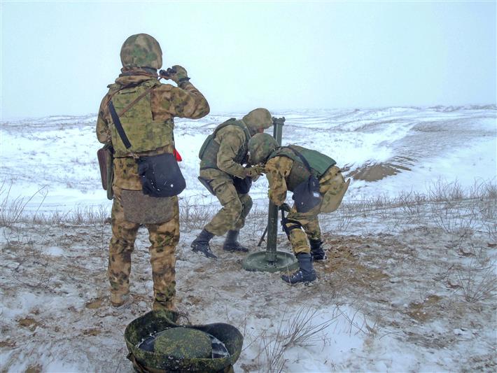 В ОГВ(с) проведена тренировка с артиллеристами Росгвардии 
