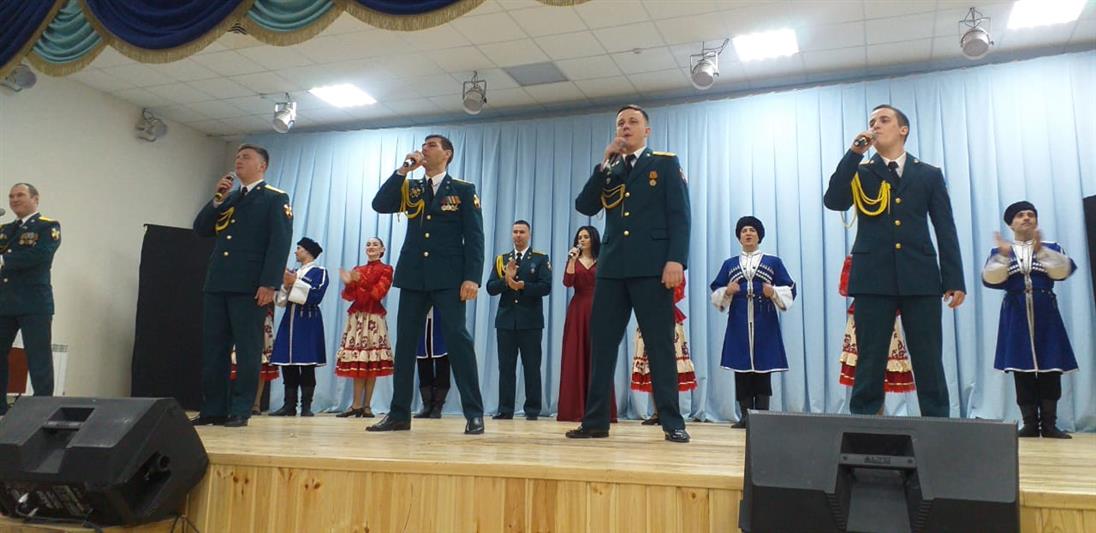 В Кабардино-Балкарии состоялся концерт Ансамбля песни и пляски Северо-Кавказского округа Росгвардии
