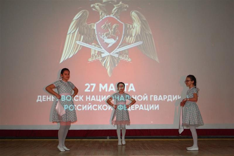 В НАУРСКОМ ПОЛКУ РОСГВАРДИИ СОСТОЯЛИСЬ ПРАЗДНИЧНЫЕ МЕРОПРИЯТИЯ В ЧЕСТЬ ДНЯ ВЕДОМСТВА
