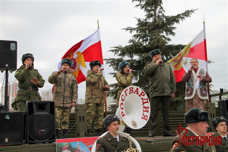 В озерской дивизии состоялись мероприятия в рамках Дня войск национальной гвардии