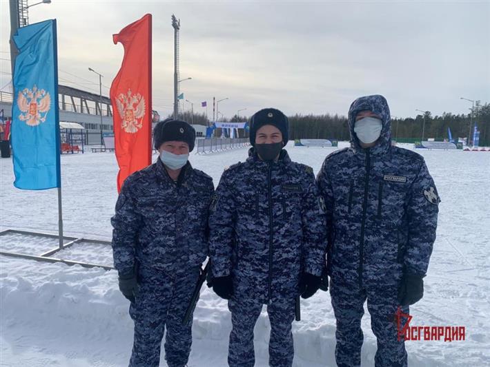 Росгвардия обеспечила общественную безопасность спортивных мероприятий в Югре