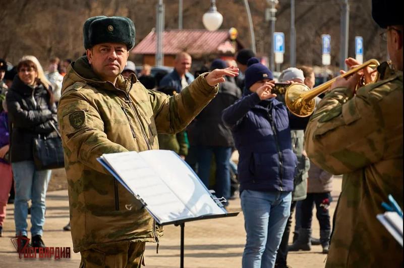 Росгвардейцы Центрального округа проводят мероприятия, посвященные 5-й годовщине со Дня образования ведомства