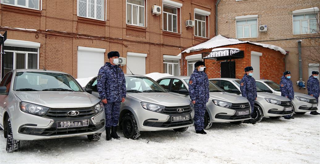 Автопарк Управления Росгвардии по Оренбургской области пополнился новыми служебными автомобилями (фото, видео)