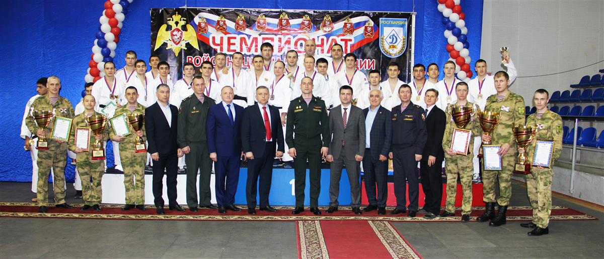 Итоги чемпионата войск национальной гвардии по дзюдо подвели в Краснодаре