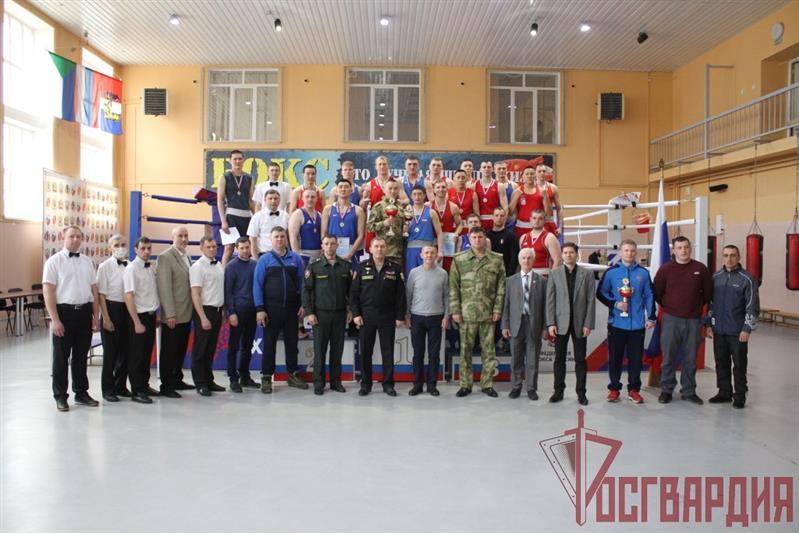 В Хабаровске завершился чемпионат Восточного округа Росгвардии по боксу