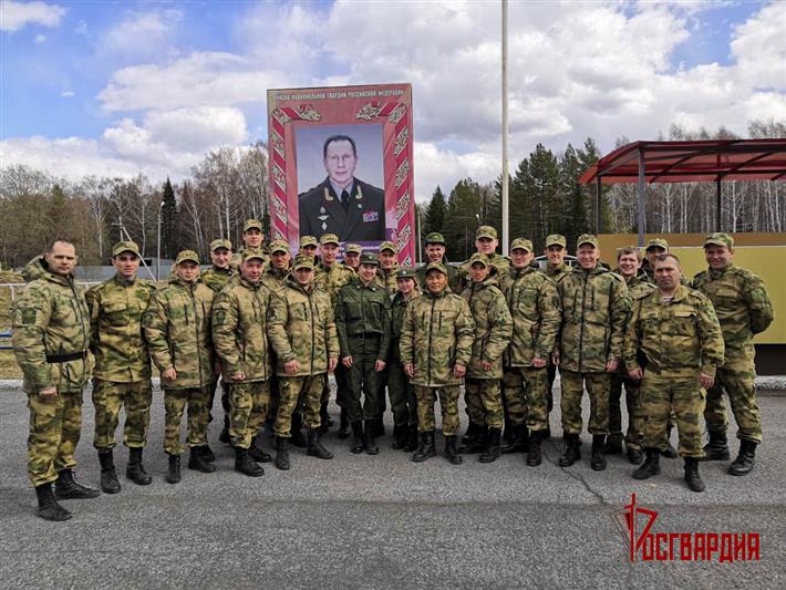 В Уральском округе Росгвардии состоялся сбор спортивной команды  (видео)
