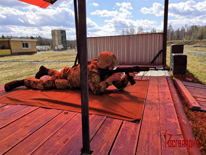В Уральском округе Росгвардии состоялся сбор спортивной команды (видео)