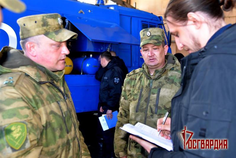 В Зауралье состоялся учебный сбор водителей специальных автомобилей Уральского округа Росгвардии