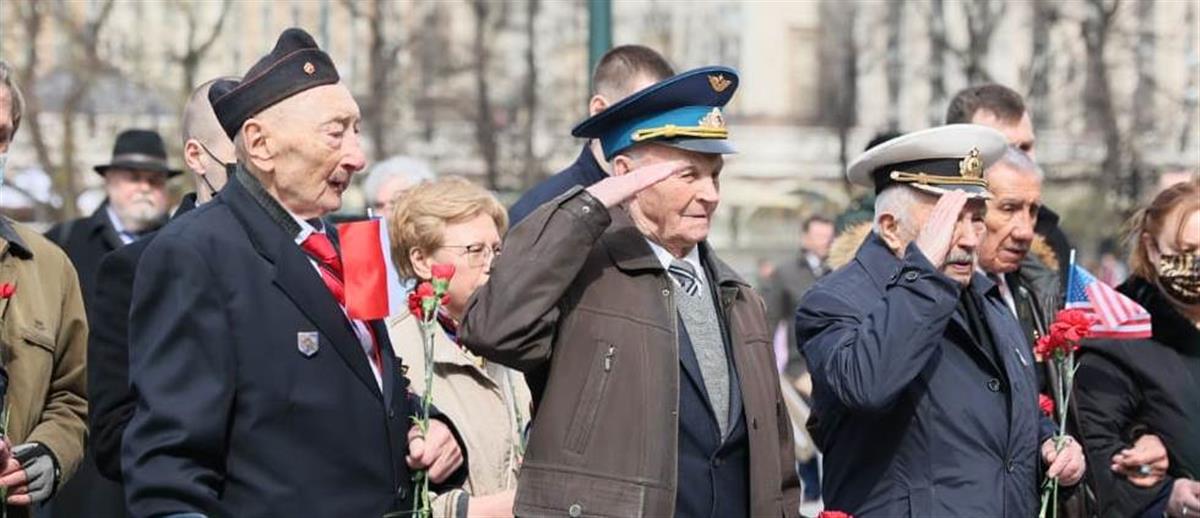 При поддержке Росгвардии состоялась встреча ветеранов Второй мировой войны из России, Франции и США