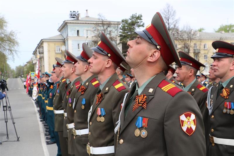В Уральском округе Росгвардии отметили День Победы (фото)