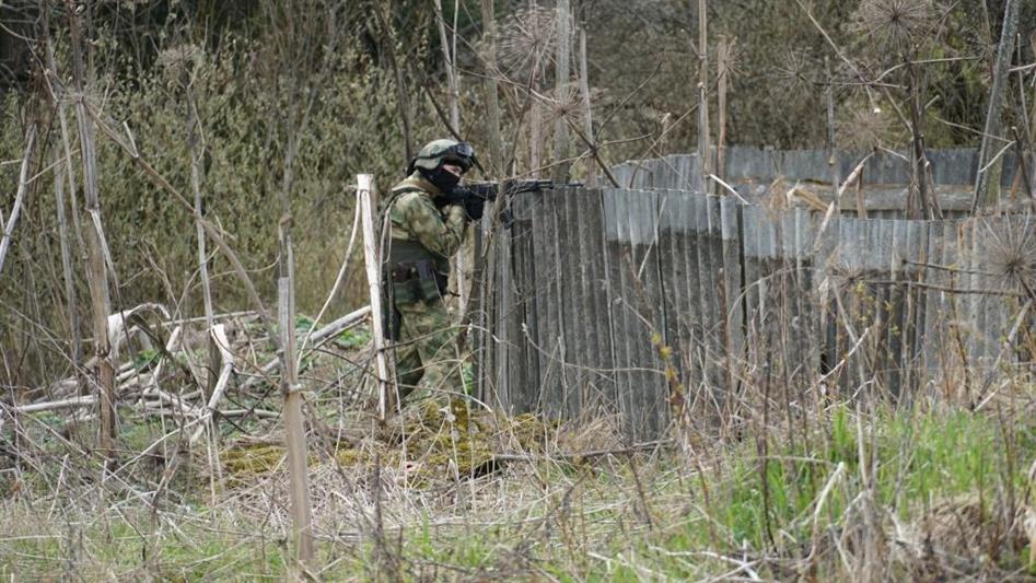 Завершился полевой выход сотрудников псковского ОМОН Росгвардии