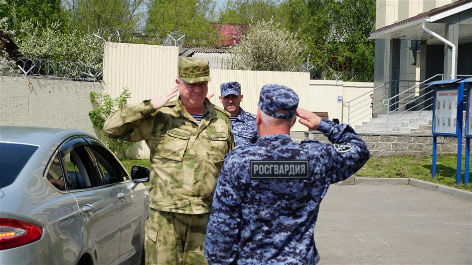 Личному составу подразделений Росгвардии по Ульяновской области представлен новый руководитель территориального управления 