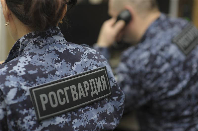В Москве сотрудники Росгвардии задержали мужчину, который проник на охраняемый объект