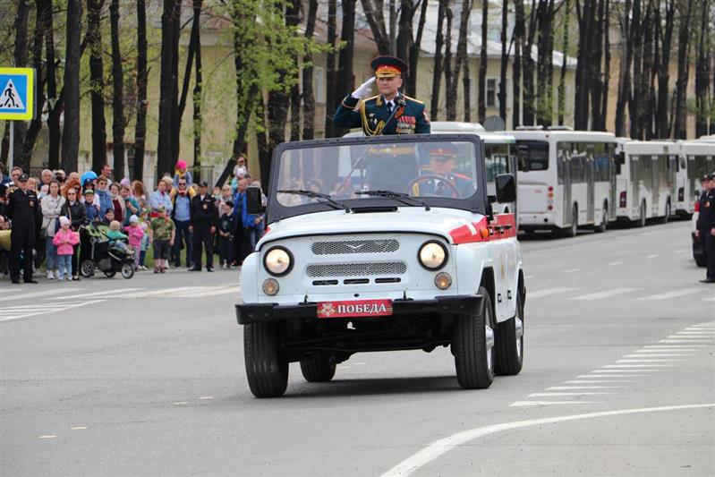 В Уральском округе Росгвардии отметили День Победы (фото)