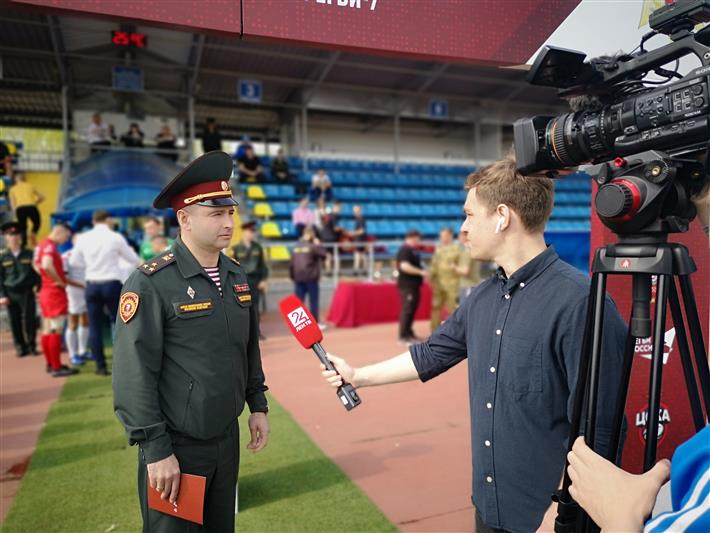 В Росгвардии состоялся чемпионат по регби-7 среди ведомственных военных институтов