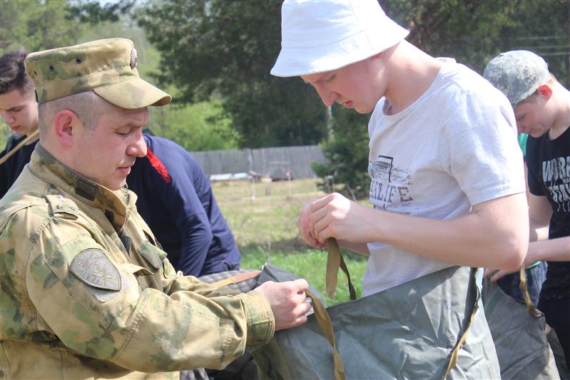 В Кировской области Росгвардия выступила соорганизатором Курса молодого бойца 