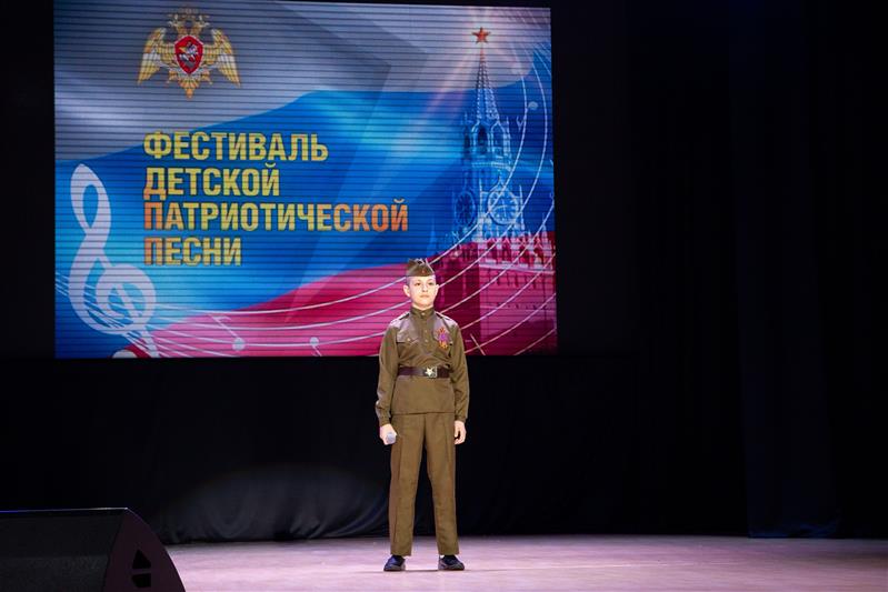 В дивизии имени Дзержинского подвели итоги 1 этапа фестиваля детской патриотической песни