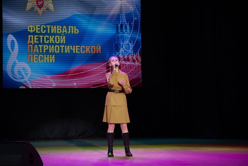 В дивизии имени Дзержинского подвели итоги 1 этапа фестиваля детской патриотической песни