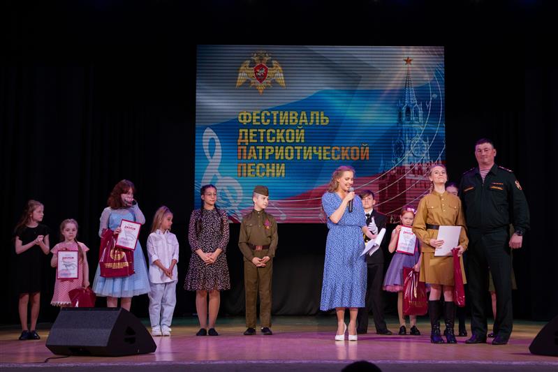 В дивизии имени Дзержинского подвели итоги 1 этапа фестиваля детской патриотической песни