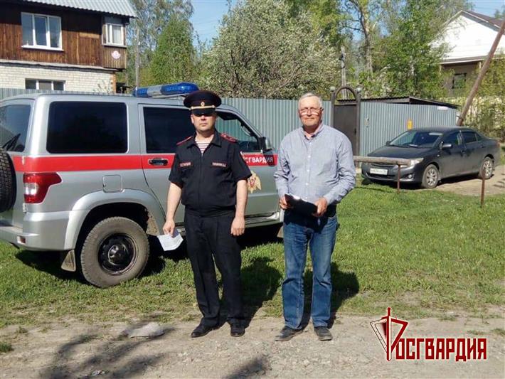 В Зауралье Росгвардия участвует в обеспечении особого противопожарного режима 