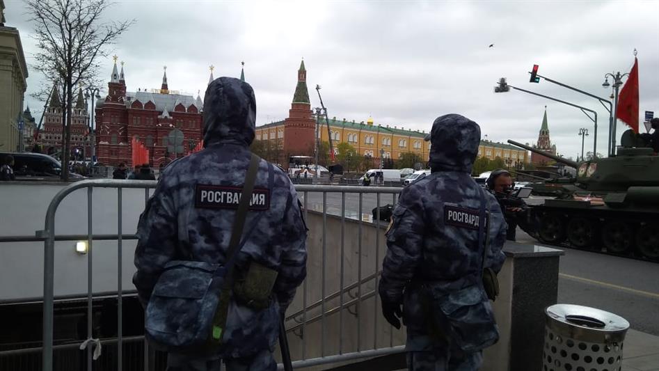 Росгвардия приняла участие в обеспечении общественной безопасности в День Победы
