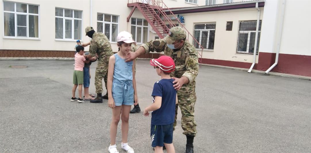 Карачаево-Черкесия присоединилась к ведомственной акции «Каникулы с Росгвардией» 