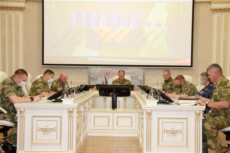 В Новосибирске состоялся учебно-методический сбор с руководящим составом техники и вооружения войск национальной гвардии Российской Федерации