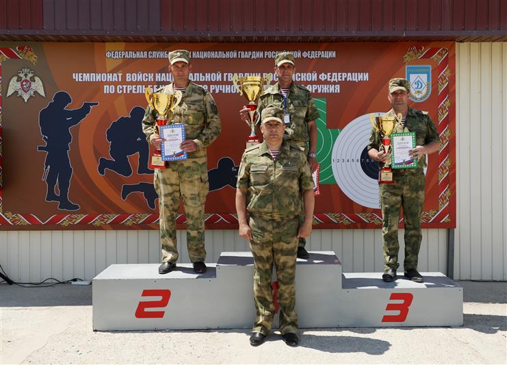 В Крыму завершился чемпионат Росгвардии по стрельбе 